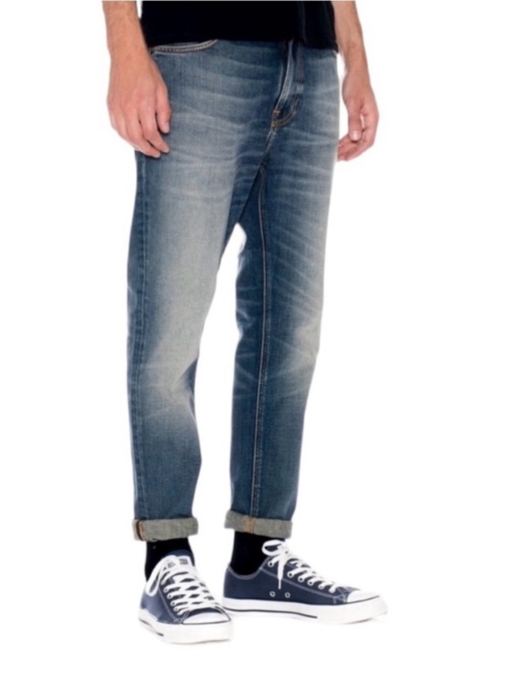 Nudie Jeans Light Wash Skinny Denim
